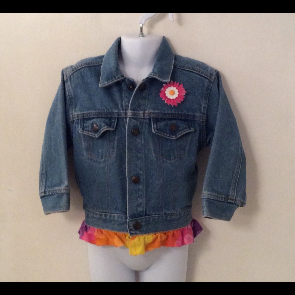 Kids n’ Fun denim jacket. Size 4.